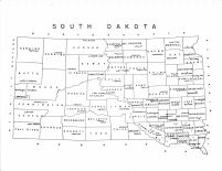 South Dakota State Map, Yankton County 1968
